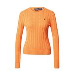 Polo Ralph Lauren Pulover 'Julianna' mornarska / oranžna / bela