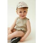 Otroška kapa Liewood Tone Baby Printed Cap bež barva - bež. Otroška kapa iz kolekcije Liewood. Model izdelan iz vzorčaste pletenine.