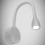 WEBHIDDENBRAND LED stenska 3,5W svetilka 4000K 245lm IP20 BELA