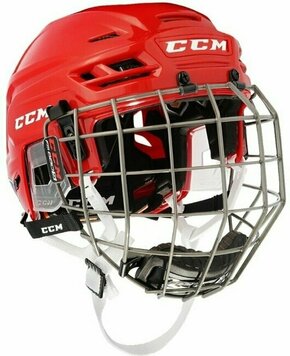 CCM Tacks 210 Combo SR Rdeča L Hokejska čelada
