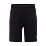 Kratke hlače Lacoste moški, črna barva - črna. Kratke hlače iz kolekcije Lacoste. Model izdelan iz tanke, rahlo elastične pletenine.