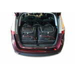KJUST Komplet 5 kosov potovalnih torb SPORT za RENAULT GRAND SCENIC 2009-2016