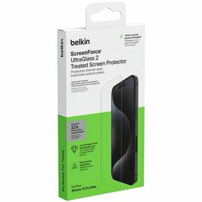 Belkin zaščitna folija iPhone 15 Pro Max