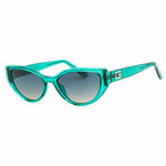 Sončna očala Guess ženska, zelena barva, GU7910_5296P - zelena. Sončna očala iz kolekcije Guess. Model z enobarvnimi stekli in okvirji iz plastike. Ima filter UV 400.