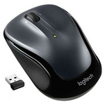Logitech M325s brezžična miška, modri/srebrni/svetlo sivi/temno sivi/črni