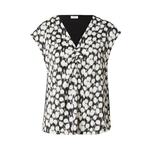 s.Oliver BLACK LABEL Bluza črna / bela 16509221