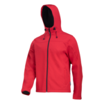 LAHTI PRO jakna s kapuco, soft-shell, rdeča, S L4094101