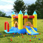 Happy Hop Napihljiv grad s toboganom 300x280x202 cm PVC