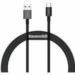 BASEUS Superior Series Type-C kabel, hitro polnjenje, 66W, črn