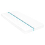 vidaXL Vzmetnica 80x200 cm 7-conska s PU peno 10 cm H2 H3