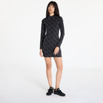 Obleka adidas Monogram Bodycon Dress Carbon M