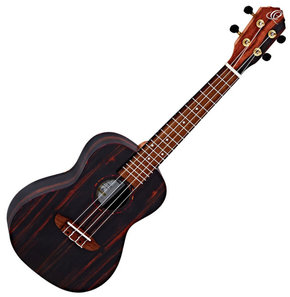 Ortega RUEB-CC Koncertne ukulele Ebony Natural