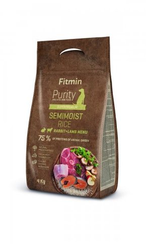 Fitmin hrana za pse Dog Purity Rice Semimoist Rabbit &amp; Lamb