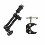 MG Clamp Holder nosilec za mobilni telefon / tablico / kamero / mikrofon, črn