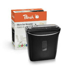 WEBHIDDENBRAND Uničevalnik PEACH Micro Cut PS600-05, P-5, 65 dB, 5 listov, samodejni zagon, 12 L