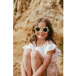 Otroška sončna očala Elle Porte rumena barva - rumena. Sončna očala iz kolekcije Elle Porte. Model z enobarvnimi stekli in okvirji iz plastike. Ima filter UV 400.