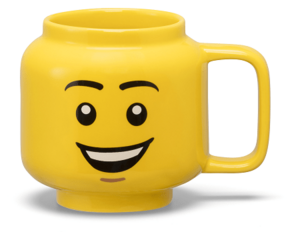 LEGO keramična skodelica 255 ml - vesel fant