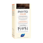 Phyto Color barva za lase brez amoniaka odtenek 6.77 Light Brown Capuccino