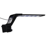 VIDAXL LED svetilka za akvarij s spono 25-45 cm modra in bela