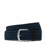 Moški pas Polo Ralph Lauren 35Mm Braid Stretch 405666041002 Mornarsko modra