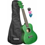 Cascha CUC104 Linden Koncertne ukulele Green