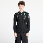 Dres adidas x Mercedes Amg Petronas Formula One Team Driver Authentic Long Sleeve Jersey Black/ Black/ White XL