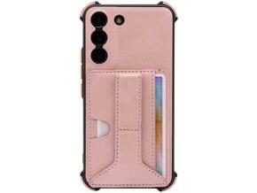 Chameleon Samsung Galaxy S22 - Gumiran ovitek z žepkom (TPUL) - roza