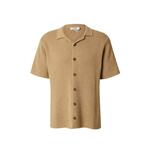 DAN FOX APPAREL Pletena jopa 'Gustav' kamela