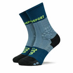 Visoke nogavice Unisex Compressport Pro Racing Socks Winter Trail SCRU2045 Modra