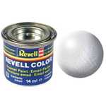 Barva emajla Revell - 32199: kovinski aluminij