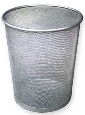 Optima Koš za smeti valjast LD01-159 srebrn