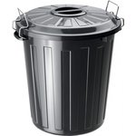 Rotho koš za odpadke Basic, 25 l, črn
