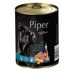 Piper Dolina Noteci mokra hrana za pse, jagnjetina, korenje in riž, 24 x 400 g