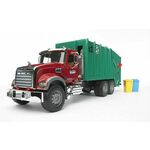 Bruder 2812 MACK Granit smetarsko vozilo zeleno