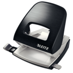Leitz NeXXt STYLE 5006 namizni luknjač, satenasto črn