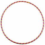 Merco Stripe Hupa Hoop obroč, 75 cm, rumeno-roza