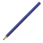 Faber-Castell Grafitni svinčnik Grip Jumbo trdote B (številka 1), modri