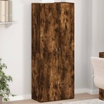 vidaXL Arhivska omara dimljeni hrast 60x32x153 cm inženirski les