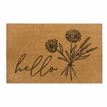 Predpražnik iz kokosovih vlaken 75x45 cm Hello & Flowers - Hanse Home