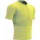 Compressport Trail Half-Zip Fitted SS Top Green Sheen/Safety Yellow S Tekaška majica s kratkim rokavom