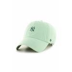 47brand kapa New York Yankees - zelena. Baseball kapa iz kolekcije 47brand. Model izdelan iz gladek material z vložki.