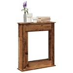 vidaXL Okvir za kamin starinski les 75x20x87,5 cm inženirski les