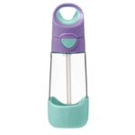 b.box steklenica s slamico, 600 ml, lilac pop