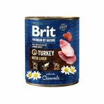 mokra hrana brit premium junior turčija jetra 800 g