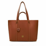 Ročna torba PINKO Carrie Shopper Big PE 25 PLTT 102832 A1LF Rjava
