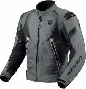 Rev'it! Jacket Control H2O Grey/Black S Usnjena jakna