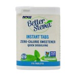 Naravno sladilo stevia NOW, 142 mg (175 tablet)