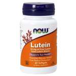 NOW Foods Lutein 10 mg (zdravje oči), 60 mehkih kapsul