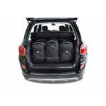 KJUST Komplet 3 kosov potovalnih torb SPORT za FIAT 500L 2012+