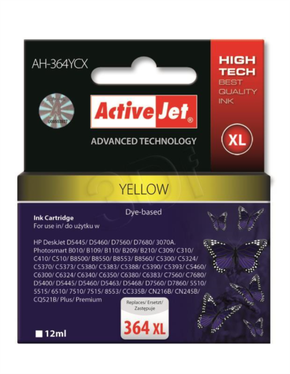 ActiveJet CB325EE črnilo rumena (yellow)/vijoličasta (magenta)